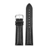 Black Quick Release Genuine Leather Watch Strap For Cartier Tank Must Pin Buckle/Butterfly Clasp(Black s1,13mm) view 1