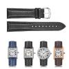 Black Quick Release Genuine Leather Watch Strap For Cartier Tank Must Pin Buckle/Butterfly Clasp(Black s1,13mm) view 2
