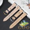 Black Quick Release Genuine Leather Watch Strap For Cartier Tank Must Pin Buckle/Butterfly Clasp(Black s1,13mm) view 4