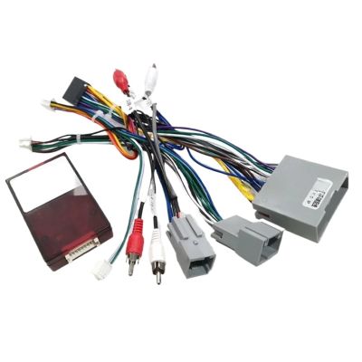 16 Pin Canbus Box With Cable Adaptor Compatible For Ford Explorer / F150 Compatible For Chevrolet BLRZER Video Wiring Harness Cable Android Car Radio