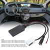 Klanata Bluetooth 5.0 Wireless Audio Module with Handsfree Mic Fit for Citroen C2 C3 C4 C5 C6 C8 and 207 307 407 607 807 Car Stereo AUX in Adapter Cable for Music Streaming and Navigation view 4