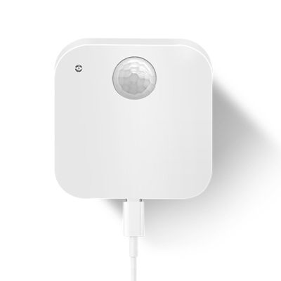 Focket Human Presence Sensor, Smart Motion Detector with 24G mmWave and Ambient Light Sensor, Adjustable Range 3-6m, 120 Coverage for Home Security and Automation (PIR Radar Brightness 3 in 1