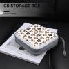 PPIKTC Portable CD/DVD Holder Lover Gifts Cute Funny Dogs, 40-Capacity Hard Case with Zipper, Protective Storage Binder for Music Movies Game Discs view 4