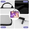 13 inch Laptop Bag for Women & Men - Audio Tape and Butterflies Flowers Pattern Computer Bag with Handle & Zipper Portable Tote Bags Laptop Sleeve Fits 13 inch Laptops Notebook Tablet & Accessorie view 3