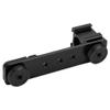 Aluminum Alloy Triple Hot Shoe Mount Light Bracket Extension Rod, Camera Phone Gimbal Mount Bracket, CNC Precision Machining with 1/4 Screw Hole, for Microphone Fill Light and Othe view 4