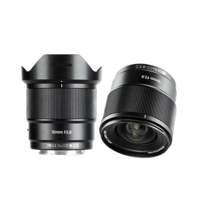 Camera Lens, AF 10mm F2.8 105.3 Ultra Wide Angle Fisheye APS-C Auto Focus Lens,Compatible for Sony E ZVE10 Fujifilm XF Mount,in Parts(Z)