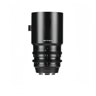 Camera Lens, 120mm T2.9 Macro 2X Large Aperture Telephoto Cine Lens Full Frame,Compatible for Sony Nikon Canon Panasonic,in Parts(L-Mount)