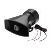 2X Universal Motorcycle Car Sound 7 Tone 12V 100W Horn Loudspeaker (Black) view 1
