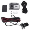3.16 Inch Front and Rear Dash Cam 1080P IPS Touch Screen Car Camera with Night Vision, G Sensor, 24 Hour Parking Monitor, Dual Channel Loop Recording, 3 LED Infrared Lights for view 1
