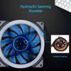 120mm Computer Cooling Fan RGB PC Radiator Case Adjustable LED Heatsink Colorful Cooler Fans for view 4
