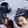 AI Translator Glasses, Real-Time Interpretation Eye Glasses, Smart Languages Eyewear Translation Glasses, Music Playback Real-Time Translating Electronics Supports 144 Languages for Working, Trav view 3