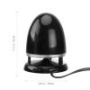 CONGARTENO Mini Multimedia Speaker with 3.5Mm Audio Input, Portable USB-Powered Computer Loudspeaker with LED Light and Anti-Interference, Compact Desktop External Speaker for Laptop and view 2