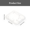 FELTECHELECTR 24Pcs Memory Card Case Holder for Secure Digital and Cards Plastic Storage Box with Lid Portable Organizer view 2