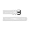 22mm Silicone Watchband Strap Compatible with Forerunner 745 Smart Watch Band(White) view 1