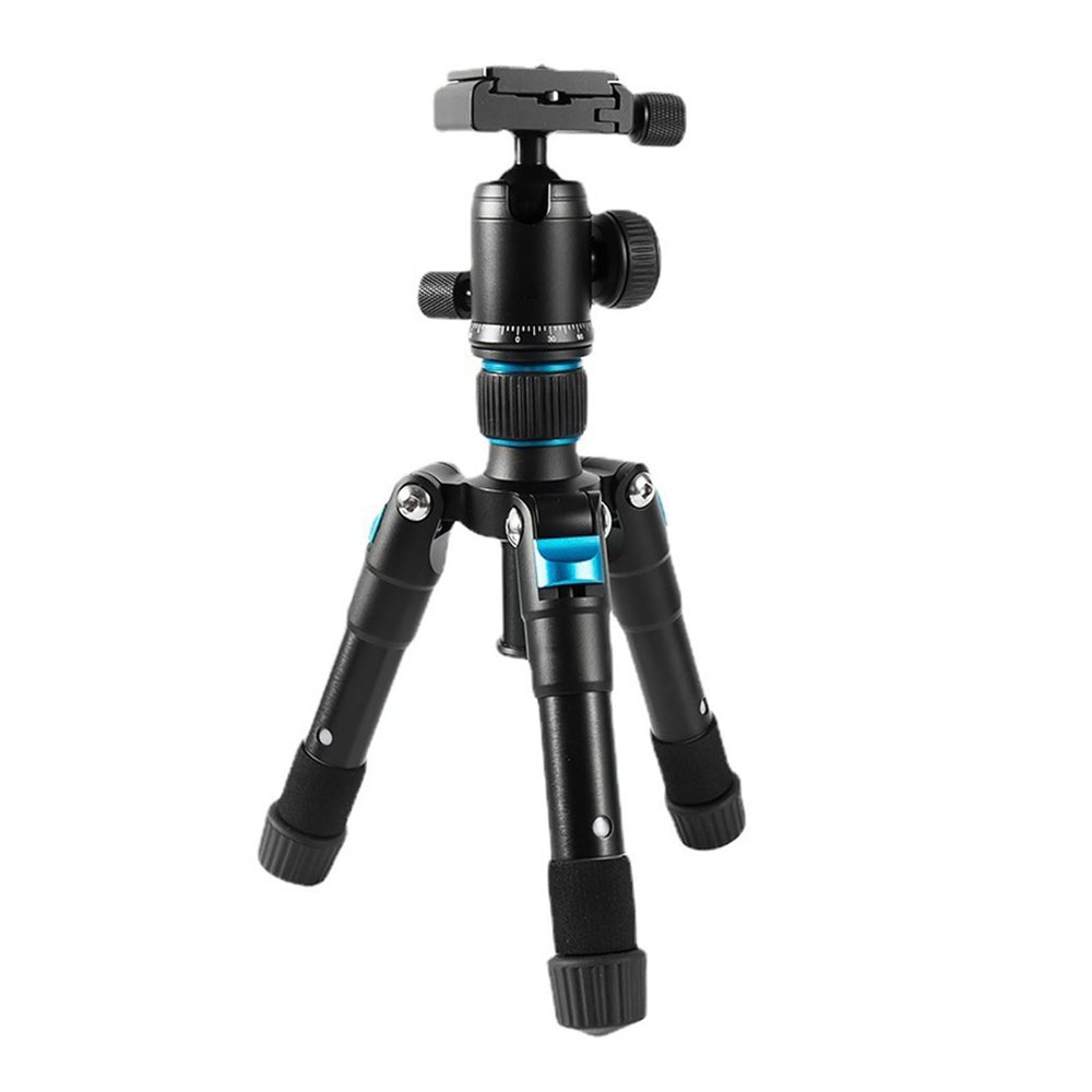 Aluminum Desktop Tripod Featuring 360Degree BallHead for Digital Cameras and Video Devices Holder Photography Aluminum Desktop Tripod