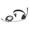 ChiweiJ Monaural Customer Service Headset, Telephone Headset with Noise Cancelling Mic, Single Sided Ear Headphone with Volume Adjustment, RJ9 Business Headset for Call Centers Offices Tel view 1