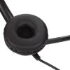 ChiweiJ Monaural Customer Service Headset, Telephone Headset with Noise Cancelling Mic, Single Sided Ear Headphone with Volume Adjustment, RJ9 Business Headset for Call Centers Offices Tel view 2