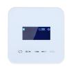 GOWENIC Wall Mounted Bluetooth Amplifier, Wall Mount Music Amplifier, 2 Channel 1.7 Inch LCD Display Bluetooth 5.0, Wireless IR Remote Support 2 Speaker Stereo HiFi Music (White) view 1