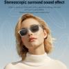 ASHATA AI Bluetooth Translation Smart Glasses, Magnetic Polarized Sunglasses Real Time Translation Magnetic Polarized Sunglasses, for Outdoor Activities Cycling Daily Use Travel (Dark Green) view 3