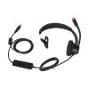 WiseZythum H390 - USB - 1 Single Ear Telephone Headset, USB Business Headset with Noise Cancelling Mic, Ultra Lightweight Office Headset for Customer Service, Call Centers, Telemarketing, Bla view 2