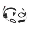 WiseZythum H390 - USB - 1 Single Ear Telephone Headset, USB Business Headset with Noise Cancelling Mic, Ultra Lightweight Office Headset for Customer Service, Call Centers, Telemarketing, Bla view 4