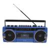 Qudinip Retro Cassette Player, Built in Stereo Speakers with AM FM SW Radio and USB Port, for Wireless Streaming and MP3 Conversion (US Plug) view 2