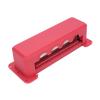 FTVOGUE 600A Power Distribution Block, Marine Bus Bar Terminal Block with M10 5 Studs 300V DC, for Automotive Car RV Boat Electrical Devices (Red) view 2