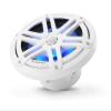 JL Audio M3 Series 6.5" Marine Coaxial Speakers w/Gloss White Sport Grilles w/RGB LED Lighting - M3-650X-S-Gw-i [010-03064-00] view 2