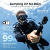 4K Thumb Action Camera, New Ultra Wide Angle Wearable Body Adventure Action Cameras with Audio, Night Vision, Mount Anywhere, for Vlogging, Cycling, Diving, Skiing (4k Black,128G) view 2