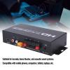 Yunseity Stereo Power Amplifier, Dual Channel 2.1 HiFi 5.0 Sound Receiver with Independent Bass Treble Control, for Home Theater Car Boat Outdoor (US Plug) view 4