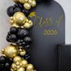 Eurteka Class of 2026 Golden Decal - Graduation Party Decoration, Balloon Arch Stickers, Congrats Grad Party Class of 2026 Event Planner DecalPhoto Props view 3