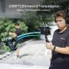 FEELWORLD WT1H 4K Wireless Video Transmission System - Dual HDMI, Full Duplex Intercom, 1000ft Range, 0.08s Low Latency for Live Streaming & Filming view 2
