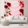 chnywork 10x10ft Happy Valentine's Day Backdrop Heart Shape Chocolate Red Roses Gift Box Romantic Valentines Day Background Couple Lover Dating Party Decoration Portrait Photo Booth Props view 4