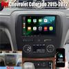 4+64GB Car Radio for Chevrolet Colorado 2015 2016 2017 2018 2019 2020 2021 2022 with Apple Carplay & Android Auto, 8-Inch Touch Screen Car Stereo with GPS Bluetooth WiFi Double Din DSP FM Camera view 2