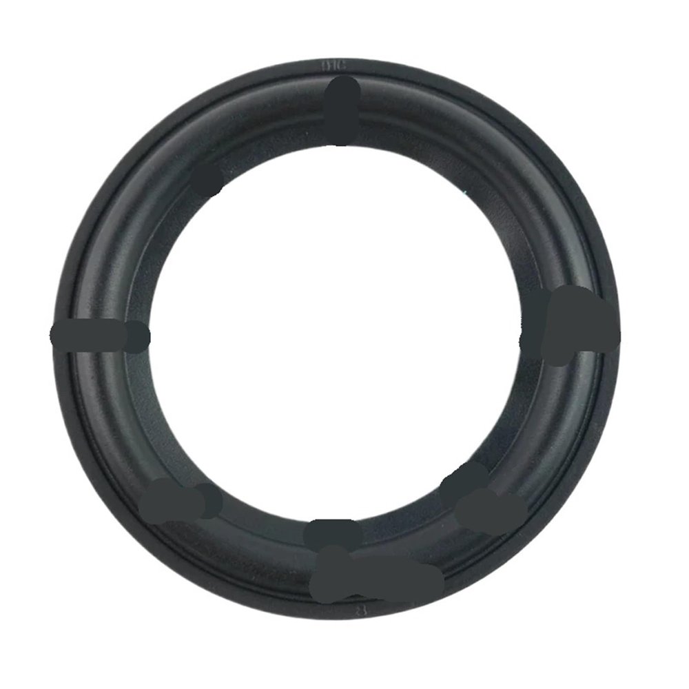 2pcs 4 INCH Speaker Rubber Surround Edge Woofer Repairing Folding Edge Subwoofer Ring Repair Accessories Speaker Suspension(4 Inch 99mm)