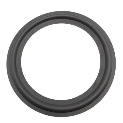 2Pcs 6.5 Inch Rubber Speaker Surround Bass Woofer Stereo Speaker Parts Repair Accessorries