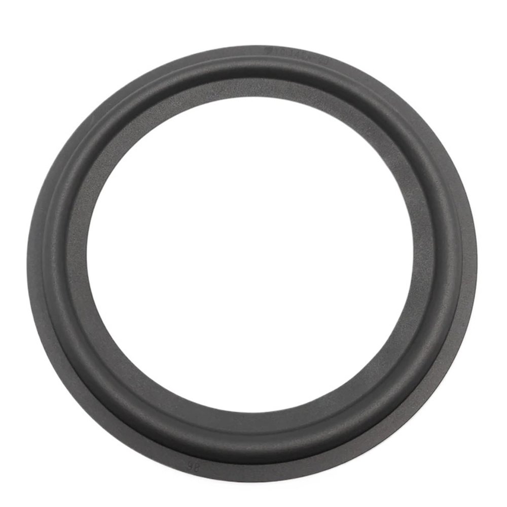 2Pcs 6.5 Inch Rubber Speaker Surround Bass Woofer Stereo Speaker Parts Repair Accessorries