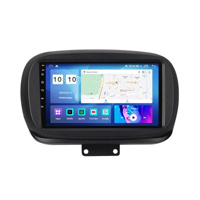Android Car Stereo for Fiat 500X 2014-2020,9 inch IPS Touchscreen with Upgrade Wireless CarPlay & Android Auto,WiFi/GPS,Support SWC and Subwoofer,8-Core 8G+128G