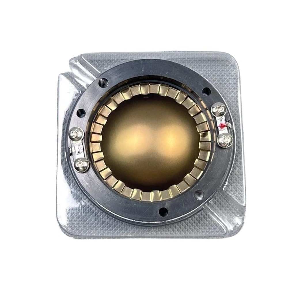 2pcs Titanium Film 44.4MM Voice Coil Horn Tweeter Diaphragm Core 8ohm Speaker Repair Accessories Aluminium Flat Wire