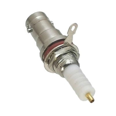 Connector RP for BNC Female Plug Bulkhead Nut SHV 5000V High Voltage RF Coaxial Adapter High Quantity for Audio Speaker(1PCS)