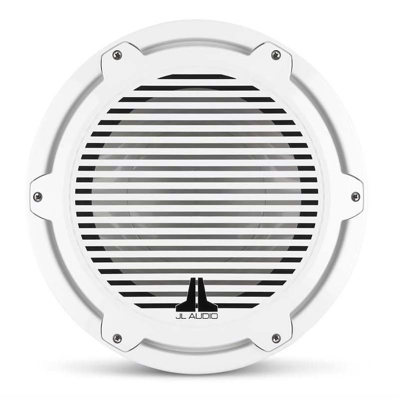 JL Audio M7 12" Marine Subwoofer w/Gloss White Classic Grille - M7-12IB-C-GwGw-4 [010-03285-00]
