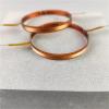 2pcs Aftermarket 44.4 mm 44.5mm Tweeter Diaphragm Inner Wire Ring Voice Coil 1.25 inch view 2