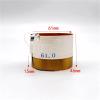 1pcs 61mm Aluminum Wire Voice Coil Loudspeaker 8 Ohm view 3