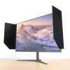 CAOJS Anti-Glare Computer Monitor Sunshade, Desktop Computer Screen Sunhood with 24-27inch Adjustable, 180 Adjustment Angle, Protect Privacy, Enhance Focus & Comfort, for Office, Playing Games view 1