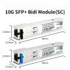 10G SFP+ Module SC 1270/1330nm Single Mode 0-20KM Fiber Optic Transceiver Module Compatible with Switch view 2