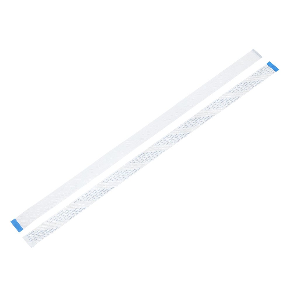 uxcell Flexible Flat Cable,500mm 1mm Pitch 22 Pins FPC FFC Flexible Ribbon Cable for LCD TV Car Audio DVD Player 10Pcs (B Type)