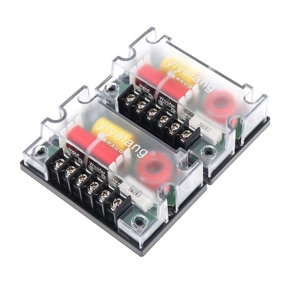 2 Way Car Audios Frequency Divider Circuit Loudspeaker Speaker Waves Filter