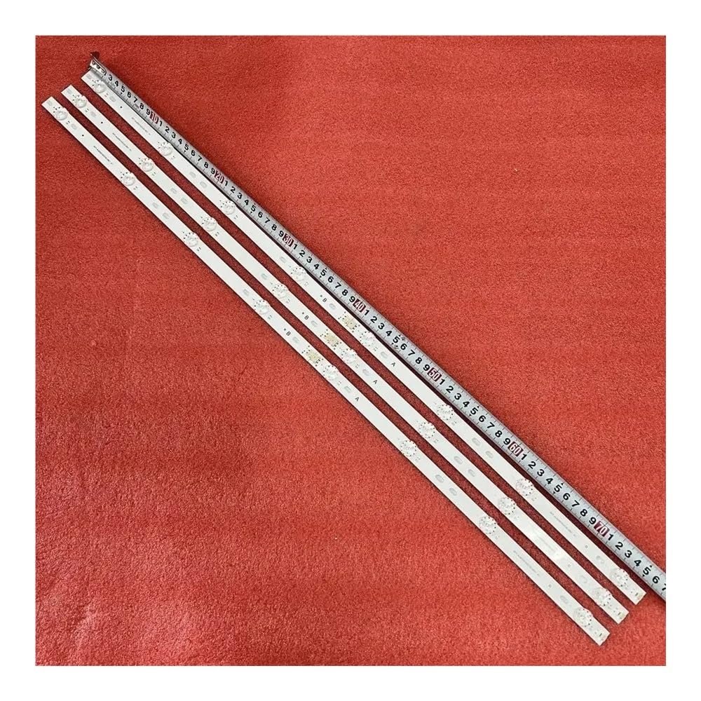 FYBQSMYSD Backlight Strip 8LED Compatible with 40BG3K 40BL5EA 40BL2EA 40BL3EA 40AJ2E 40AJ2I 40AJ2K 40AJ6IE 40AJ6KE LC-40UK7252E Spare Parts(6pcs for 2 TV)