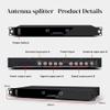UHF Wireless Microphone Signal Amplifier, Active Directional Antenna Distribution System with 8-16 Outputs & 2 Cascade Ports for Enhanced Audio Performance view 4