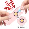 Safety Alarm Keychain Rechargeable Panic Button Emergency Alert Keychain 135 DB Loud Siren for Women Teens Kids & Seniors view 2